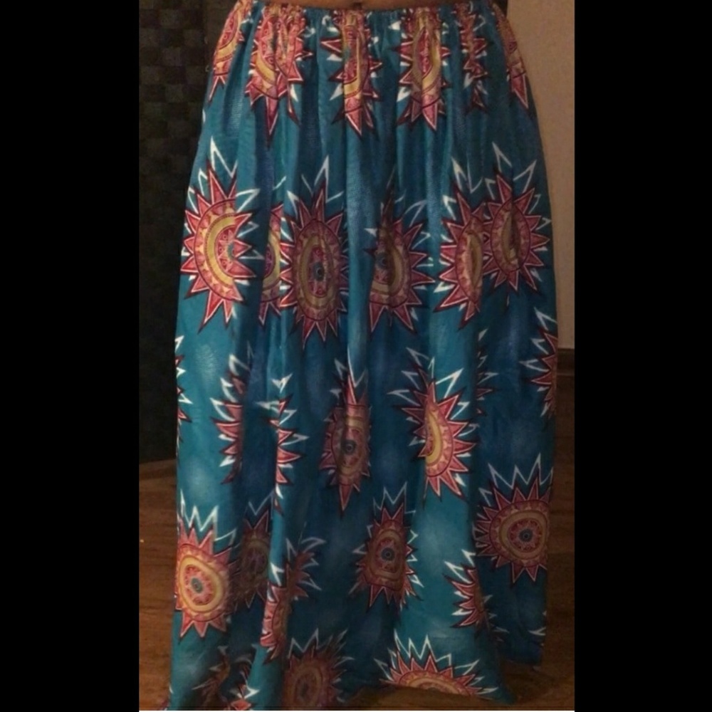 Ethnic print skirt